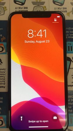 iPhone X Unlocked 256GB