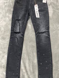 Purple jeans