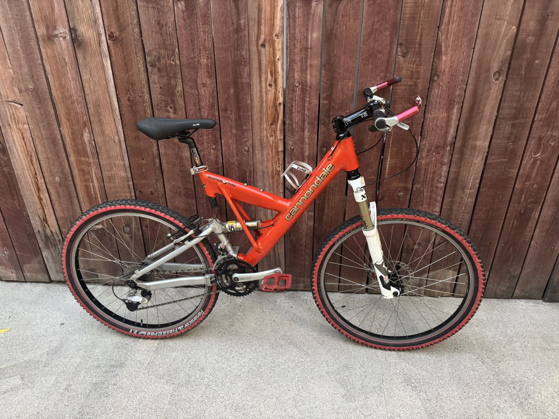 Old School 26’ CANNONDALE SUPER V700 / Full Suspension Bike / Size “L” - $600 OBO