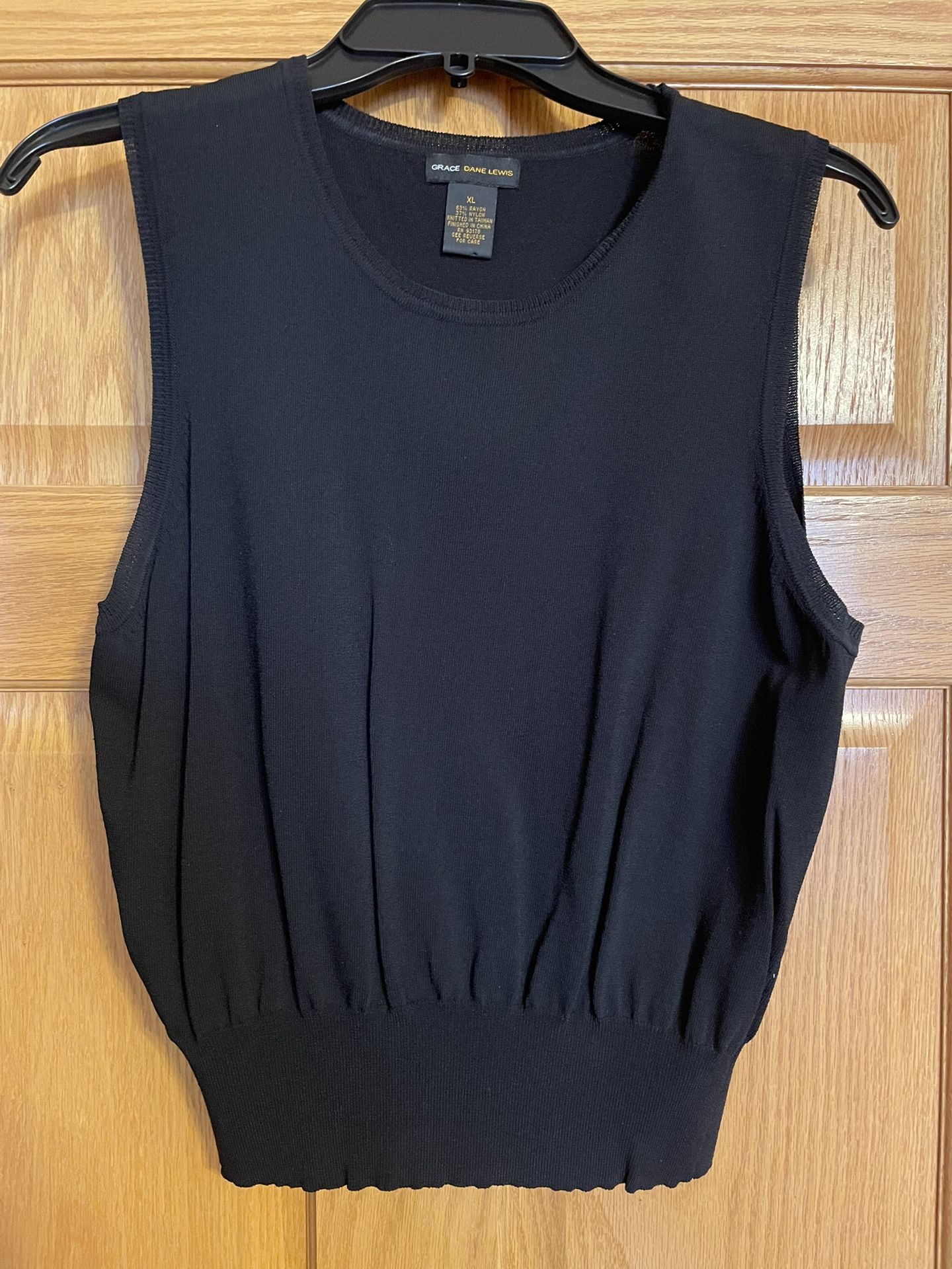 Grace Dane Lewis XL Fits Smaller Dressy Black Shell