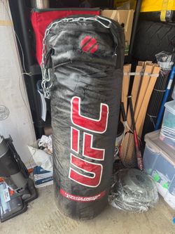 UFC Heavy Punching Bag with Chains