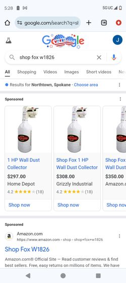 Shop Fox Dust Collector
