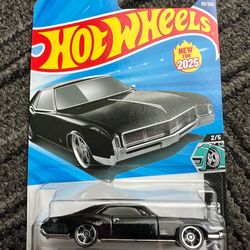 Hot Wheels Black ‘66 Buick Riviera – Brand New | Modified