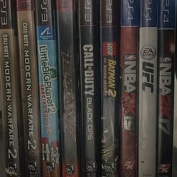 PS3 Games PS4 Games