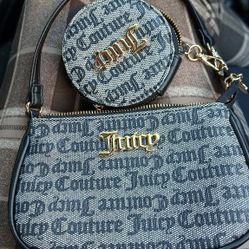 Juicy Couture Purse And Change Wallet