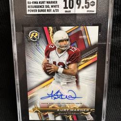 2023 Topps Kurt Warner Autograph SGC 10