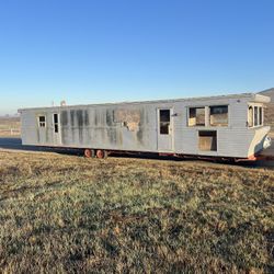 Classic Aluminum Trailer  2 Bedroom & Kitchen Bathroom 