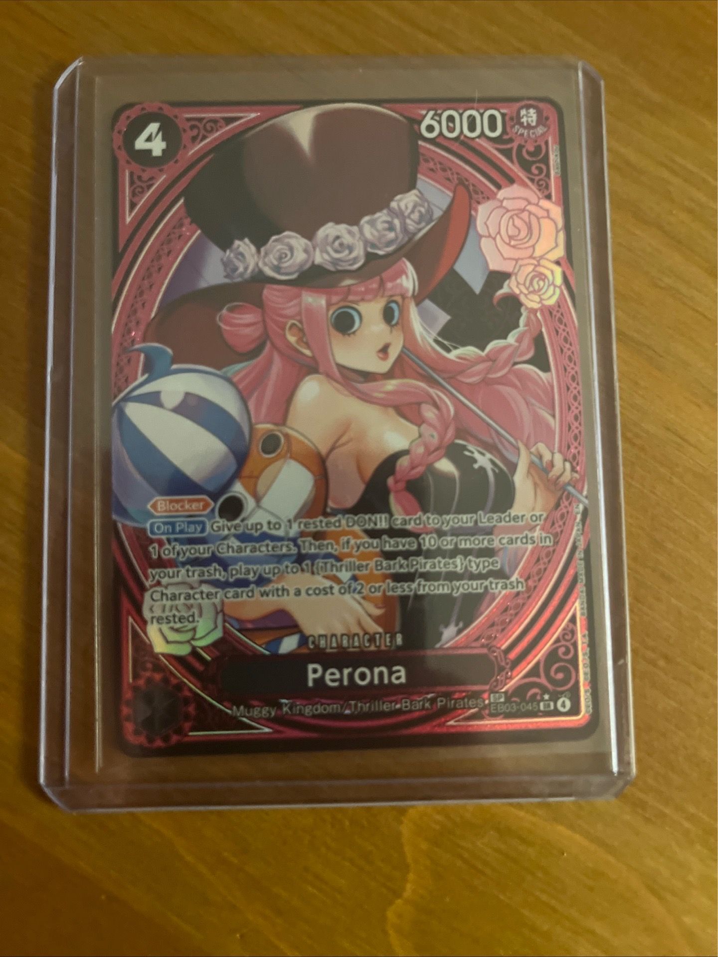 Perona sp one pice card