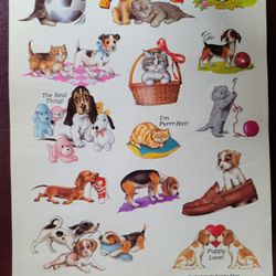 Vintage Scholastic Stickers