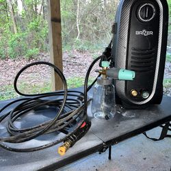 Brizer Pressure Washer W/ Accessories 