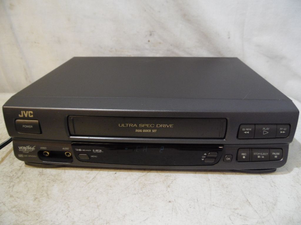 VTG JVC HR-VP434U Ultra Spec Drive DA 4 Head VHS Video Cassette Tape Player Recorder