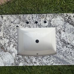 Granite Vanity Top W/ Sink
