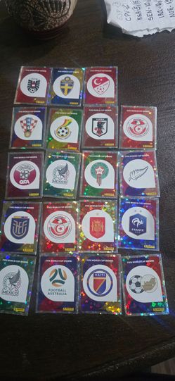 TEAM  WORLD CUP STICKERS