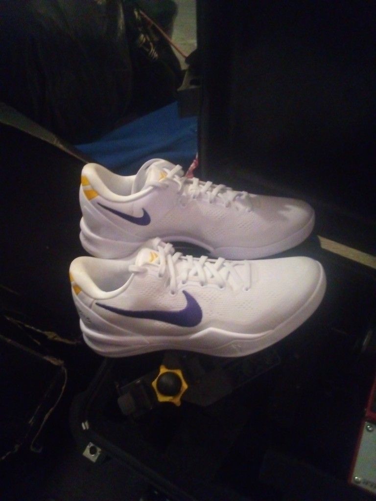 Nike Kobe 8 Protro Lakers Home Men's Size 9.5 - HF9550-100 - US Brand New In Original Box