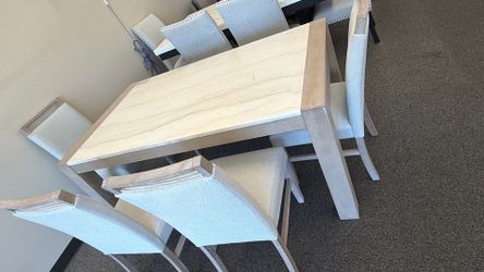 Marble dining set , no credit needed , same day delivery 🚚, no money down