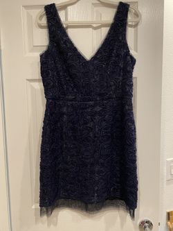 BCBG Max Azria Dark Navy Blue Cocktail Dress 