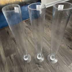Tall Pilsner Floral / Centerpiece Vases 