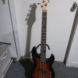Austin Electric Bass Guitar Sunburst