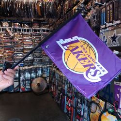 Lakers Car Flag