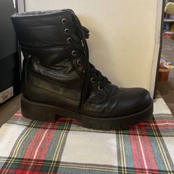 MIA Black Boots Size 9 