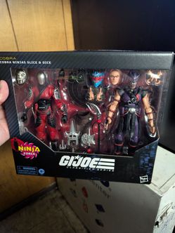 GI JOE CLASSIFIEDS COBRA NINJAS 2 PACK