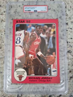 1985 Star Team Michael Jordan Card
