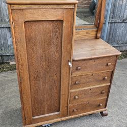 Antique Dresser/Wardrobe 