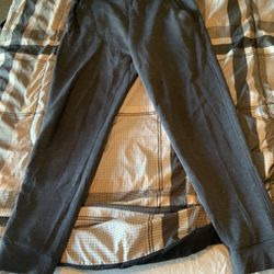 Grey Sweat Pants Joggers Mens Medium M