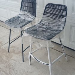 Two Pieces Brand New Bar Height Chairs Bar Height Stools Bar Chairs Bar Stools Counter Height Chairs Counter Height Stools Brand New 🆕