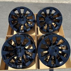 Tesla Model Y Induction Wheels Rims 20” Black