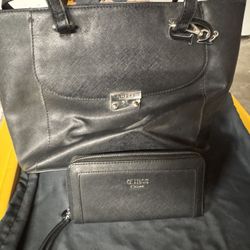 Guess purse and wallet