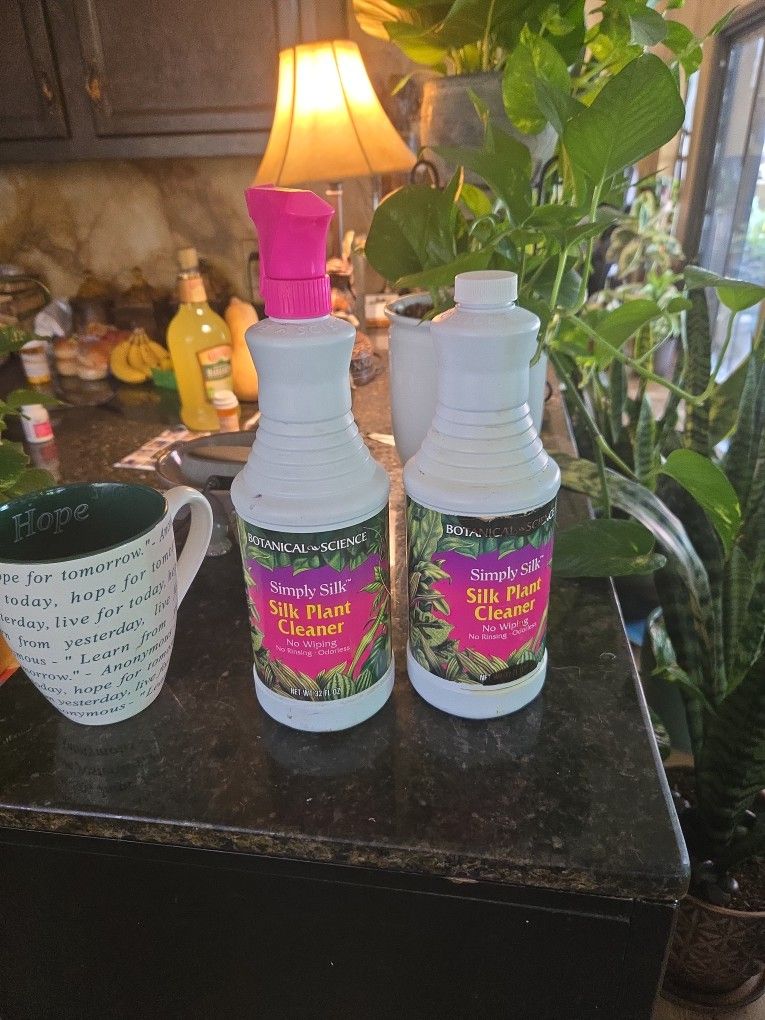 Simply silk silk plant cleaner and refill