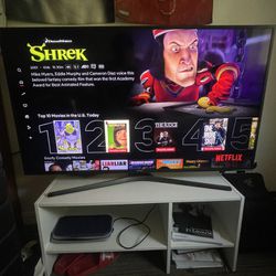 Samsung tv And stand
