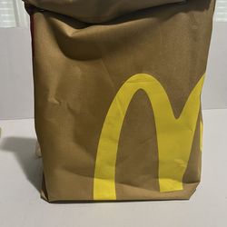 McDonald's Canvas Backpack New Without Tags