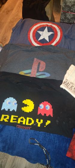 Large shirts for boys or girls used still good shapr