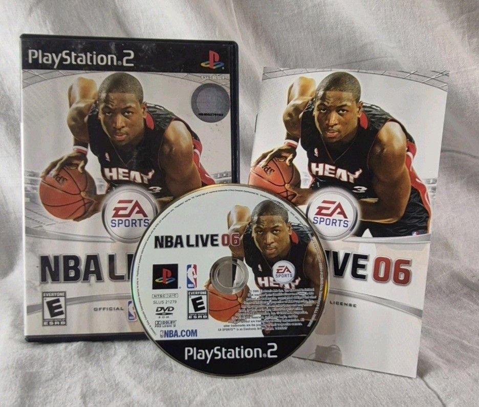 NBA Live 06 Playstation 2 (EA Sports, 2005)