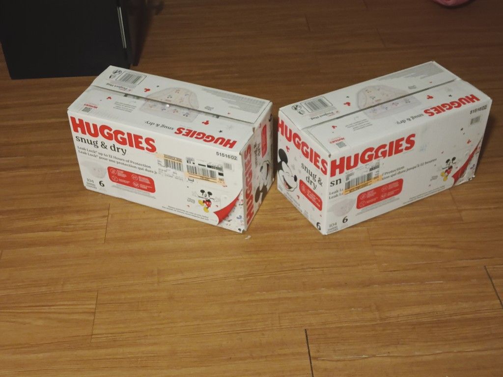 Baby Diapers Size-6