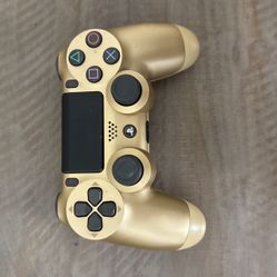 Gold PS4 Controller 