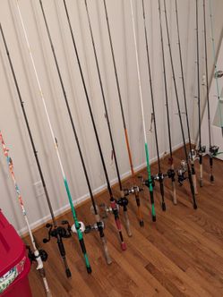 Fishing rod and reel