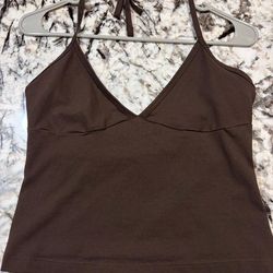 Brown tank