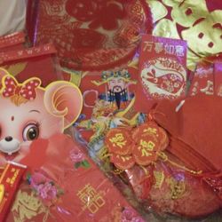 NEW RED CHINESE PARTY PACKAGE