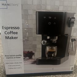 New Espresso Machine 