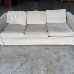 Beige Sleeper Couch 