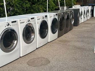 Washers and dryers
