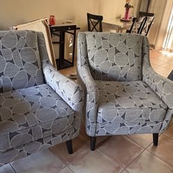 ✨ Pair of Accent Chairs – $150 for BOTH ✨