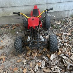 Very Fast Four Wheeler 125 Dirtbike Swap 