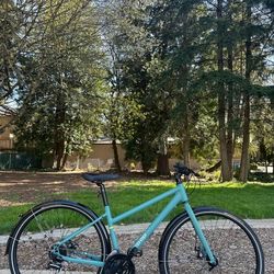 Co-op Cycles CTY 1.1 Step-Through Hybrid / Commuter Bike – Medium Frame - Aluminium Women’s Bicycle