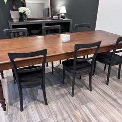 8ft Wooden Dining Table