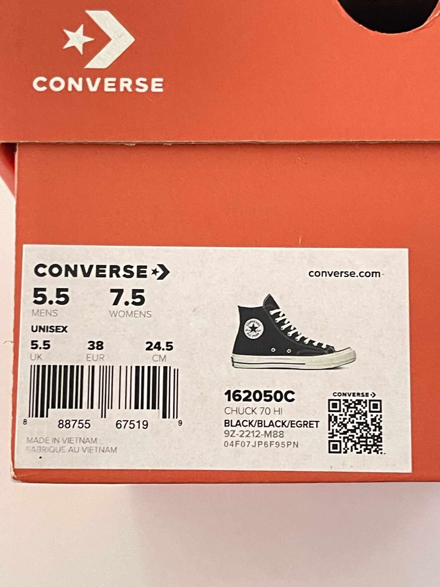 Chuck 70 Canvas UNISEX HIGH TOP SHOE