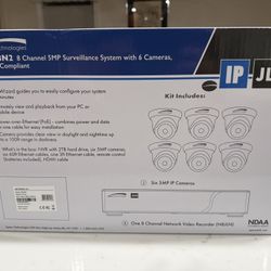 NEW Speco Technologies ZIPK8N2 8-Channel 8MP NVR with 2TB HDD & Six 5MP Night Vision Turret Cameras